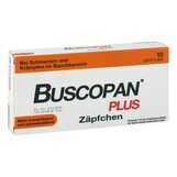 Abbildung: Buscopan plus Suppositorien Suppositorien, 10 St PZN 12536237