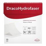 Produktbild Dracohydrofaser 10x10 cm gelbildender Faserverband