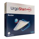 Abbildung: Urgostart Plus Border 15x15 cm Wundverband Verband, 10 St PZN 12898940
