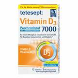 Produktbild Tetesept Vitamin D3 7.000 Wochendepot Filmtabletten 