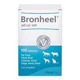 Produktbild Bronheel Tabletten ad us.vet. (f&uuml;r Tiere)