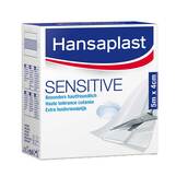 Abbildung: Hansaplast SENSITIVE Pflaster 4 cm x 5 m Rolle Pflaster, 1 St PZN 13576664