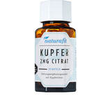 Produktbild Naturafit Kupfer 2 mg Citrat Kapseln