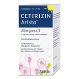 Produktbild Cetirizin Aristo Allergiesaft 1 mg / ml L&ouml;sung zum Einnehmen 