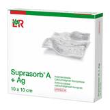 Produktbild Suprasorb A + Ag Antimik.Cal.Alginat Kompresse 10x10 cm