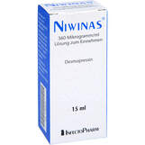Abbildung: Niwinas 360 Mikrogramm / ml Lösung zum Einnehmen Lösung zum Einnehmen, 15 ml PZN 13895872