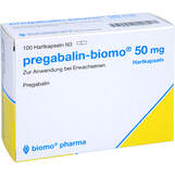 Abbildung: Pregabalin biomo 50 mg Hartkapseln Hartkapseln, 100 St PZN 14036303