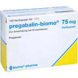 Abbildung: Pregabalin biomo 75 mg Hartkapseln Hartkapseln, 100 St PZN 14036355