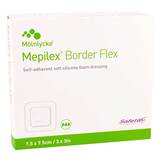 Produktbild Mepilex Border Flex Schaumverband haftend 7,5x7,5 cm