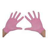 Produktbild Handschuhe Einmal Nitril M rosa pink