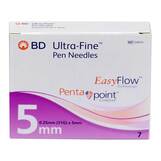 Abbildung: BD Ultra-Fine Pen-Nadeln 5 mm 31 G Kanüle, 105 St PZN 14046744