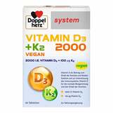 Produktbild Doppelherz Vitamin D3 2000 + K2 system Tabletten