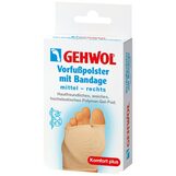 Produktbild Gehwol Vorfu&szlig;polster mit Bandage rechts mittel