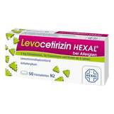 Produktbild Levocetirizin Hexal bei Allergien 5 mg Filmtabletten 