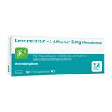 Produktbild Levocetirizin – 1 A Pharma® 5 mg Filmtabletten