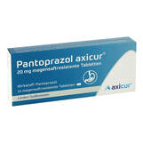 Produktbild Pantoprazol axicur®  20 mg Tabletten  