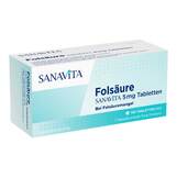 Produktbild Fols&auml;ure Sanavita 5 mg Tabletten