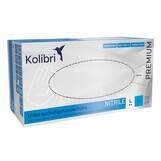 Produktbild Kolibri Premium U.Hands.Nitril unsteril pf L blau