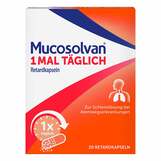 Produktbild MUCOSOLVAN® 1x t&auml;glich Retardkapseln Schleiml&ouml;ser