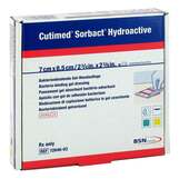 Abbildung: Cutimed Sorbact Hydroactive Kompressen 7x8,5 cm Kompressen, 10 St PZN 15378543