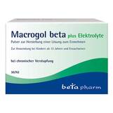 Abbildung: Macrogol beta plus Elektrolyte Pulver zur H.e.L.zum Einnehmen Pulver zur Herstellung einer Lösung zum Einnehmen, 30 St PZN 15391532