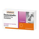 Produktbild Desloratadin-ratiopharm 5 mg Filmtabletten