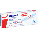 Abbildung: Ozempic 0,5 mg Injektionslösung in einem Fertigpen Injektionslösung, 1 St PZN 15398534