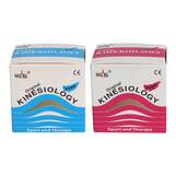 Produktbild Nasara Kinesiology Tape 2 Rollen-Box t&uuml;rkis / pink