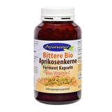 Produktbild Ayursana Bittere Bio Aprikosenkerne Ferment + Vitamin C 