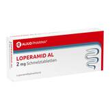 Produktbild Loperamid AL 2 mg Schmelztabletten