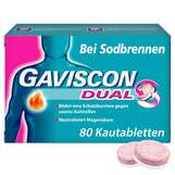 Produktbild GAVISCON® Dual 250mg / 106,5mg / 187,5mg Kautabletten