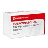 Abbildung: Posaconazol AL 100 mg magensaftresistent Tabletten Tabletten magensaftresistent, 24 St PZN 16022601