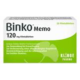 Produktbild Binko Memo 120 mg Filmtabletten