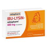 Produktbild IBU LYSIN ratiopharm 400 mg - mit Ibuprofen