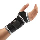 Abbildung: Bort Manubasic Bandage links L plus schwarz Bandage, 1 St PZN 16317756