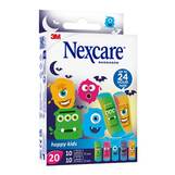 Produktbild Nexcare happy kids Pflasterstrips Monster 2 Gr&ouml;&szlig;en