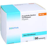 Abbildung: Pregabalin Zentiva 200 mg Hartkapseln Hartkapseln, 98 St PZN 16320959