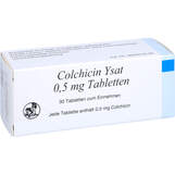 Abbildung: Colchicin Ysat 0,5 mg Tabletten Tabletten, 30 St PZN 16383084