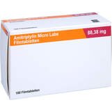 Abbildung: Amitriptylin Micro Labs 88,38 mg Filmtabletten Filmtabletten, 100 St PZN 16531900