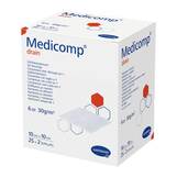 Abbildung: Medicomp drain Schlitzkompresse steril 10x10 cm 6lagig Kompressen, 25X2 St PZN 16585505