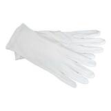 Produktbild Baumwollhandschuhe Gr&ouml;&szlig;e XL rohwei&szlig; 1 Paar