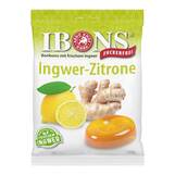 Produktbild Ibons Ingwer Zitrone ohne Zucker T&uuml;te Lutschbonbons
