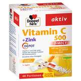 Produktbild Doppelherz Vitamin C 500 + Zink Depot Direct Pellets