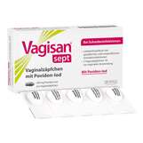 Produktbild Vagisan sept Vaginalz&auml;pfchen mit Povidon-Iod