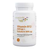 Produktbild Vitamin B12 500 µg + Fols&auml;ure 800 µg Tabletten