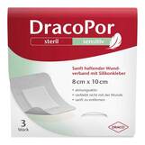 Produktbild Dracopor sensitiv 8x10 cm steril mit Silikonkleber