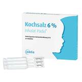 Produktbild Kochsalz 6% Inhalat P&auml;dia Ampullen