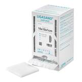 Produktbild Ligasano wei&szlig; Verband 1x10x10 cm steril Sp.Box