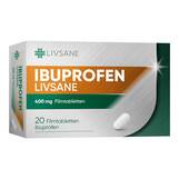 Produktbild Ibuprofen Livsane 400 mg Filmtabletten