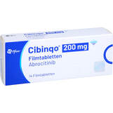 Abbildung: Cibinqo 200 mg Filmtabletten Filmtabletten, 14 St PZN 17388072
